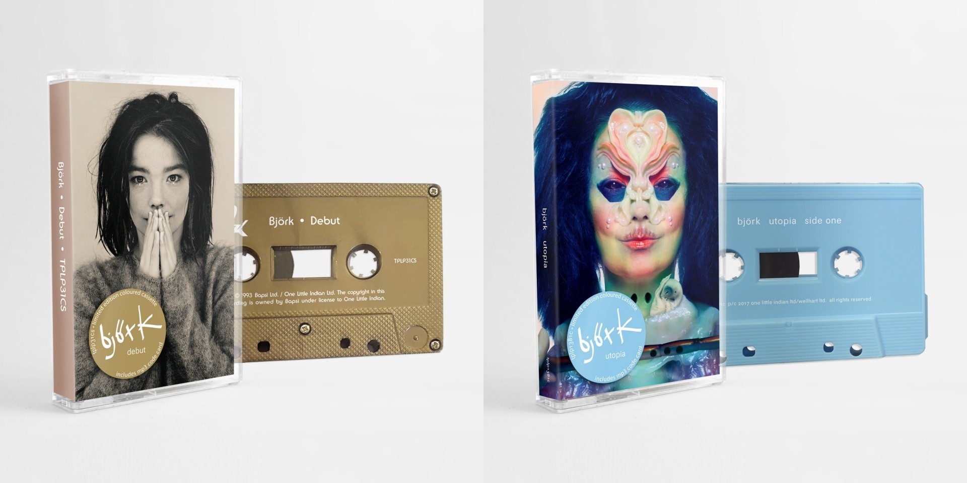 Björk will reissue all albums on limited edition cassettes